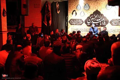 مراسم عزاداری شب شهادت حضرت زهرا (س) در اهر