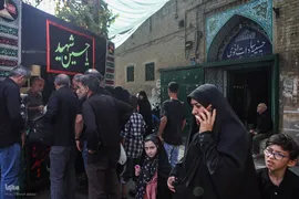 عزاداری چهارمین روزمحرم در تکیه سادات اخوی