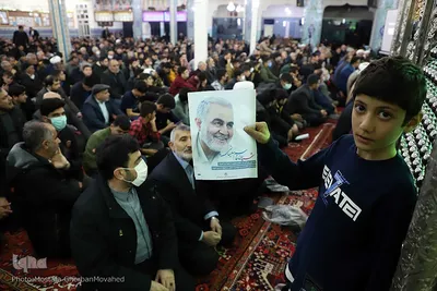 مراسم گرامیداشت سومین سالگرد شهادت سردار سرافراز سپاه اسلام حاج قاسم سلیمانی در اهر