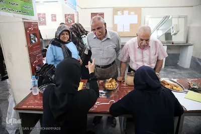 عید قربان در آسایشگاه سالمندان و معلولین  قدس