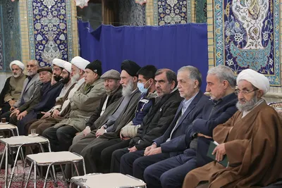 مراسم ارتحال آیت‌الله عبدالنبی نمازی در اصفهان