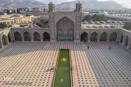 آیین توزیع ۱۵۰۰۰نوشت افزار میان دانش‌آموزان بی‌بضاعت فارس