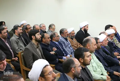 دیدار دست‌اندرکاران کنگره شهدای استان خراسان جنوبی با رهبر انقلاب