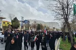 تشییع پیکر پاک شهدای ناوشکن دنا در خرم‌‌آباد