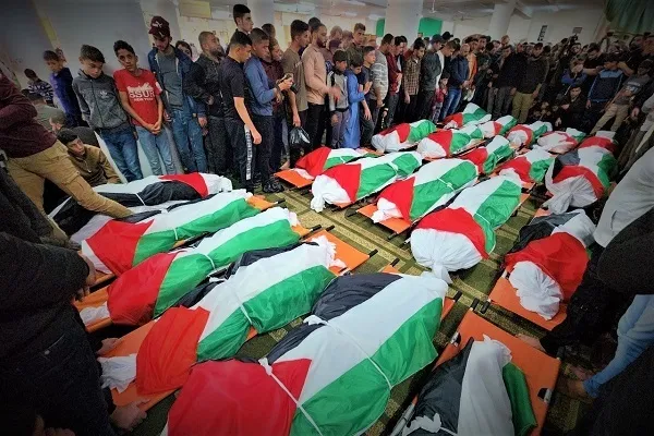 عظمَ اللهُ أجر فلسطين والأمة بشهداء جباليا