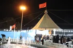 خادمی افتخاری اعضای خانه مطبوعات ملایر در موکب عقیله بنی هاشم