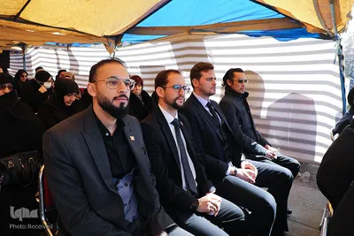 
مراسم خاکسپاری سفیر سابق فلسطین در بهشت زهرا
