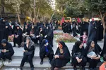 اجتماع دختران مهدوی در گذر چهارباغ اصفهان