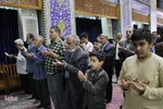 نماز عید فطر در مسجد روضه محمدیه یزد
