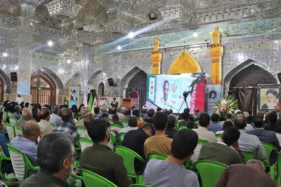 بزرگداشت خانواده بهشتی شهید سید مهدی نبی زاده در شیراز