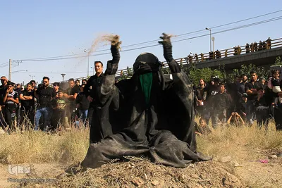 مراسم شبیه خوانی در شهرک عرب‌ها