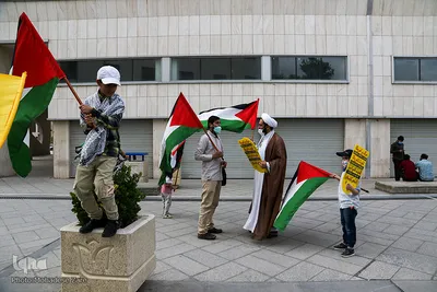 اجتماع مردم مشهد در حمایت از مقاومت فلسطین