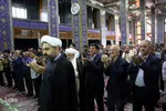 نماز عید فطر در مسجد روضه محمدیه یزد