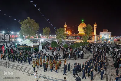 شام غریبان در حرم شاهچراغ(ع)‎