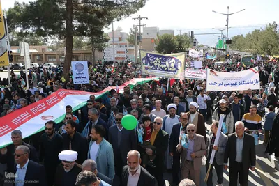 راهپیمایی ۲۲ بهمن در یزد