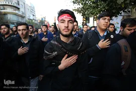 تجدید بیعت دسته‌های عزاداری دانشجویی با رهبر معظم انقلاب