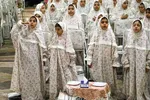 جشن تکلیف دختران در حرم سیدعلاءالدین حسین(ع)
