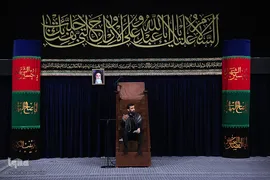 حسینیه ایران؛ مراسم عزاداری شب تاسوعای حسینی در بیت رهبری