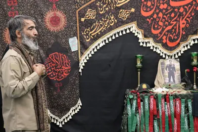 وداع ملایری‌ها با شهید علیرضا فتحی