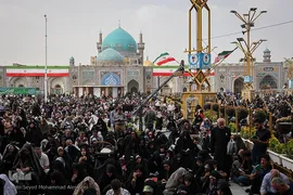 مراسم دعای عرفه در حرم مطهر رضوی
مراسم پر فیض
