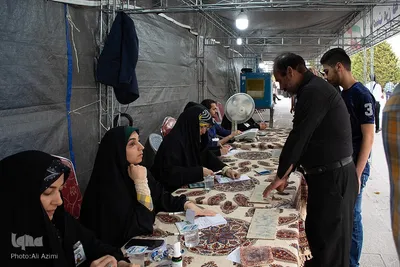 جشن انتخابات در پل خواجوی اصفهان