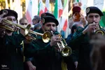 آیین ملی میهمانی لاله‌ها در گلستان شهدای اصفهان