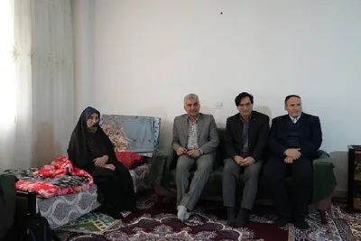 تجلیل جهاددانشگاهی اردبیل از مادر شهید «علی منتظر نظام»