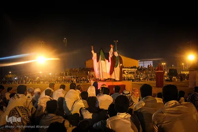 بازسازی واقعه غدیر خم در اهواز 