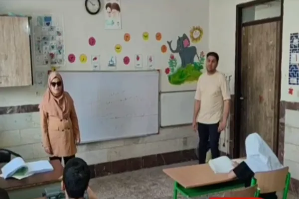 روشندلان مریوانی عشق معلمی را مشق می‌کنند