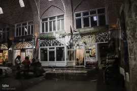 سیاه پوش شدن بازار تبریز