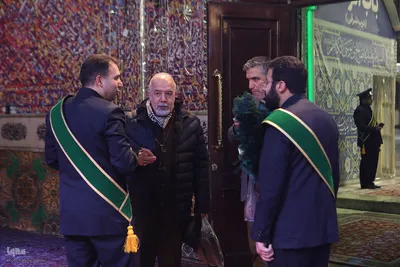 مراسم غبارروبی و محفل انس با قرآن در آستان امامزاده صالح (ع)