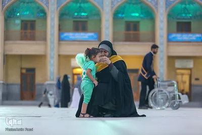 حضور کودکان در حرم شاهچراغ (ع)