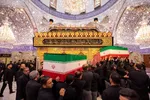 پوشش خبری گسترده تشییع رهبر شهید در عراق
