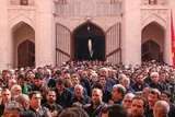 آیین عزاداری ۱۳ محرم در مسجد ملااسماعیل یزد‎