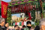 تشییع پیکر مطهر ۴ شهید گمنام دفاع مقدس در کرج‎‎