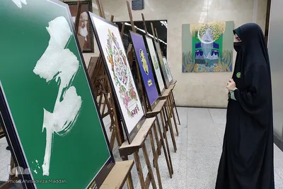 آیین افتتاح نگاره های حرا در شیراز‎‎
