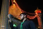 حسینیه ایران؛ مراسم عزاداری شب عاشورای حسینی در سیدعلاءالدین حسین(ع)‎‎