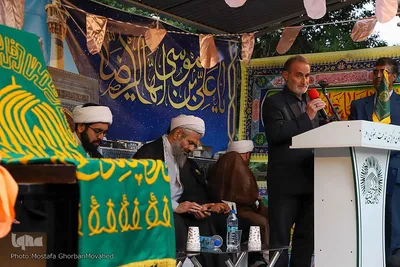 جشن رضوی، ویژه برنامه استقبال از خادمین آستان قدس رضوی در اهر