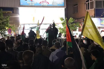 تجمع مردم انقلابی ملایر در محکومیت جنایت رژیم خبیث صهیونیستی‎