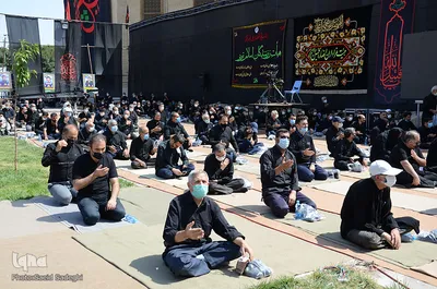 عزداری تاسوعای حسینی در مصلی حضرت امام (ره) تبریز‎‎