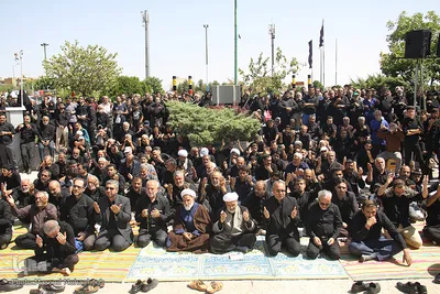 مراسم عزاداری عاشورای حسینی در سمنان