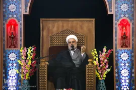 حجه الاسلام رنجبر در مراسم اختتامیه سی و نهمین مسابقات قرآن کریم سازمان اوقاف و امور خیریه