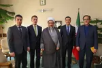 دیدار با سرکنسول ترکیه در تبریز با نماینده ولی فقیه در آذربایجان شرقی