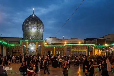 رونمایی از گنبد جدید حضرت طاهر بن زین العابدین علیهماالسلام