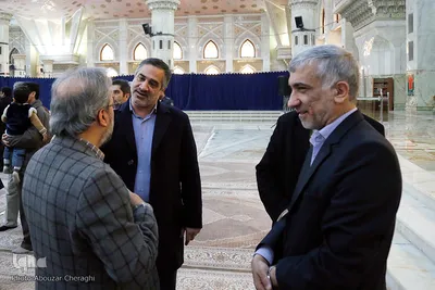مراسم تجدید میثاق جامعه قرآنی با امام راحل (ره)