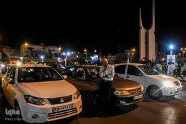 آیین عزاداری شب ششم محرم مسجد امام حسین(ع) سمنان