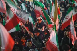 جشن شب ولادت امام رضا(ع) در میدان صادقیه