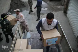 رزمایش همدلی و کمک مومنانه در اهر