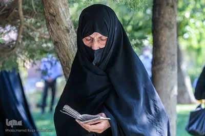 تشیع و تدفین شهید گمنام هشت سال دفاع مقدس