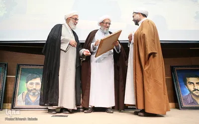 آیین تودیع و معارفه حضرت آیت الله حسن عالمی و حضرت حجت الاسلام والمسلمین سید رضا تقوی
